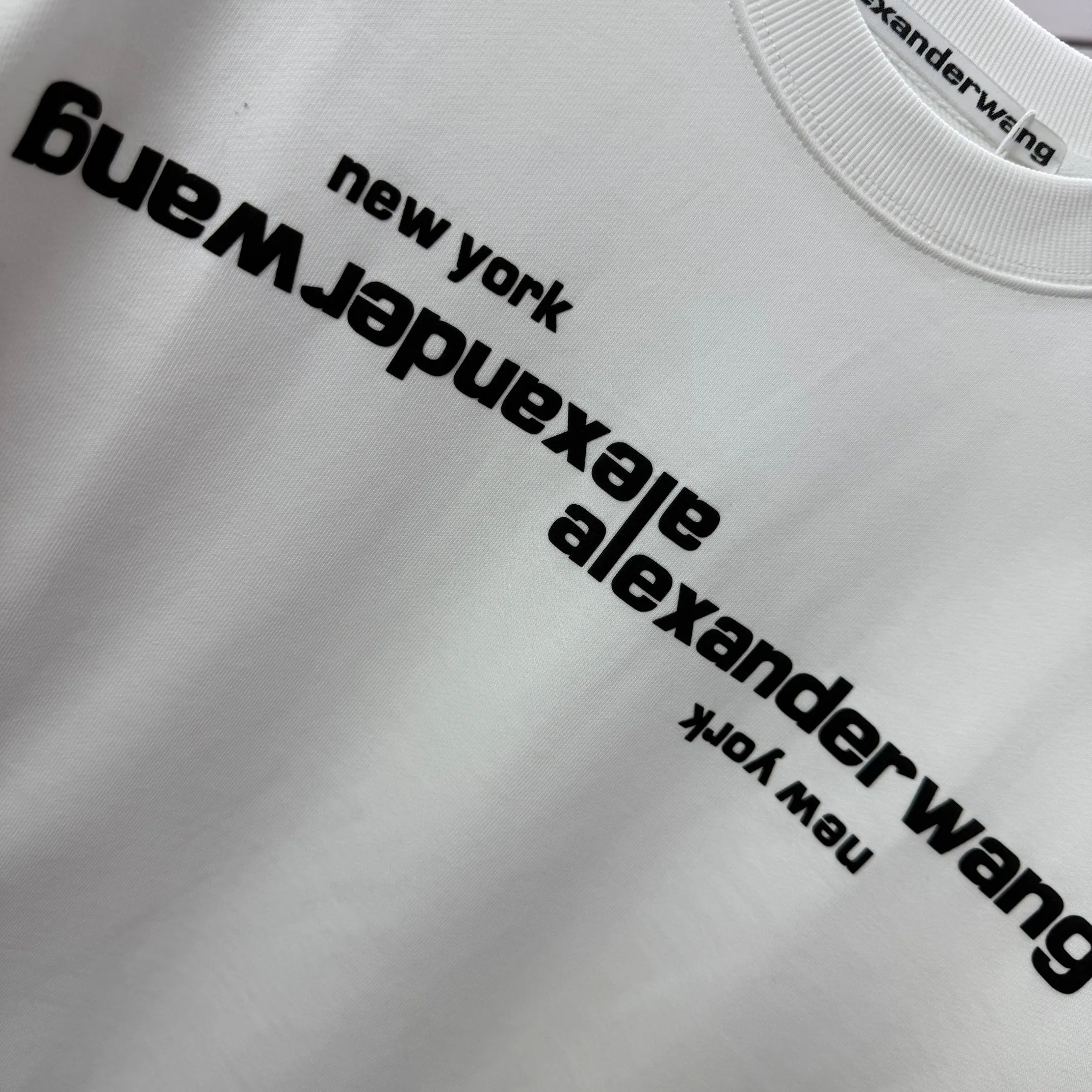 ＃ 120 * *alexander 2026 wang Same Style ：Black White Size： S （90-130 ） M （120-150 ） L （140-165 ） XL （160-180 ） XXL （180 ）